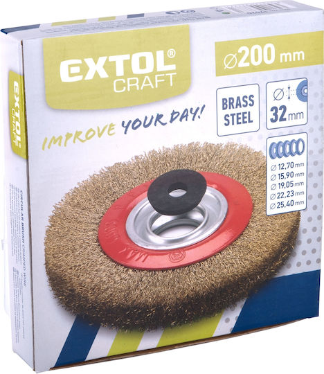 Perie Rotundă De Sârmă Extol Craft 200 Mm 17020