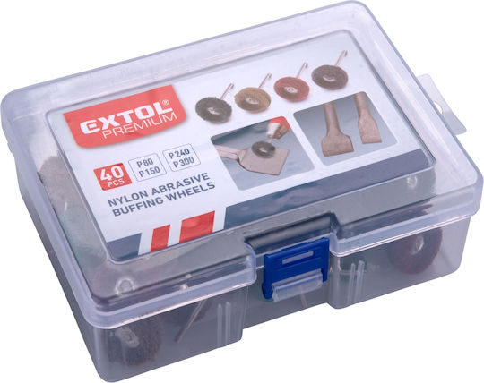 Set Perii De Lustruit Extol Premium 8803761 P80-P300 32 000/Min
