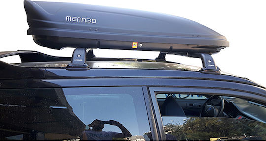 Menabo Car Roof Bars Marathon Universal Honda HR-V Set with Roof Rack Legs Black
