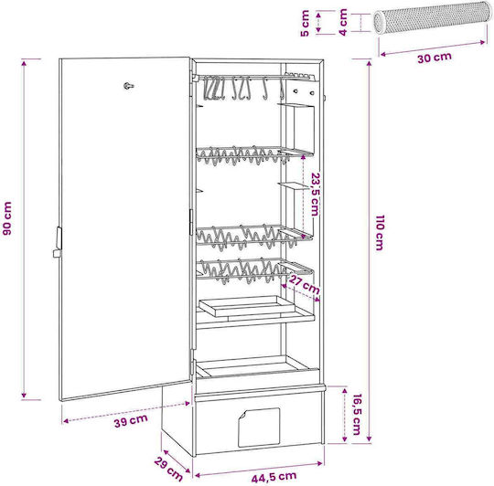 vidaXL Smoker