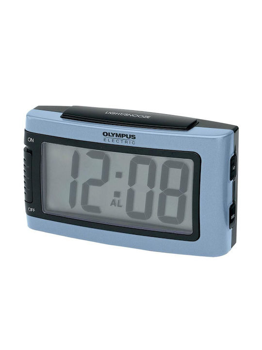 Olympus Tabletop Digital Clock with Alarm Gray LD318