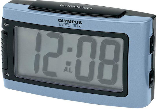 Olympus Tisch-Digitaluhr mit Wecker Gray LD318