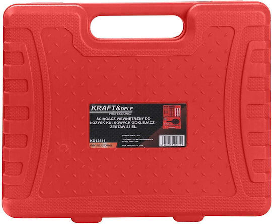 Extractor Intern Pentru Rulmenți Set Extractor 23 Bucăți Kraft&Dele Kd12511