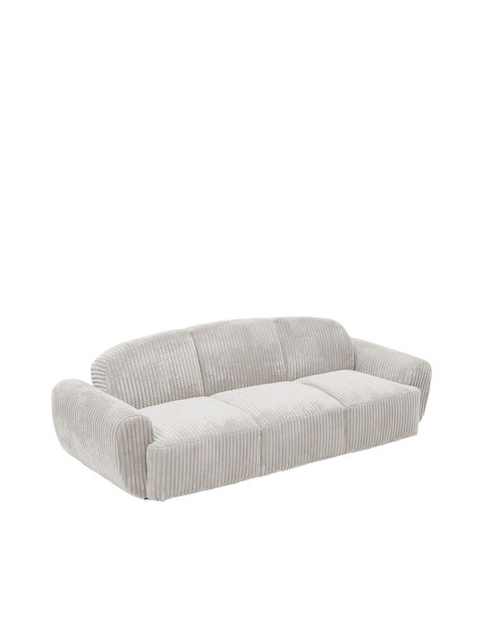 Sculpta Dreisitzer Sofa Sofa Beige 234x88x75cm