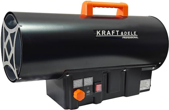 Kraft&dele Kd11706 Încălzitor pe Gaz 40kw Termostat Tambur Prelungitor 20m 3x2.5mm