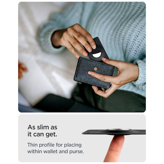 Spigen Airfit 2 Калъф за AirTag в Черен цвят