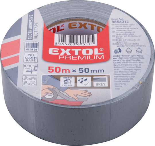 Extol Μονωτική Ταινία Γκρι