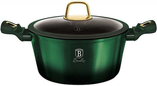 Berlinger Haus Комплект Съдове За Готвене От Лят Алуминий Emerald Collection С Незалепващо Вътрешно Покритие 5 Съдове
