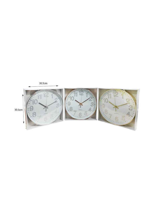 Wall Clock Gold Ø30cm