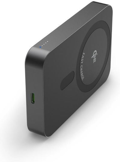 HAMA Power Pack MagSafe Qi2 10000mAh Cu Port USB-C Power Delivery Negru