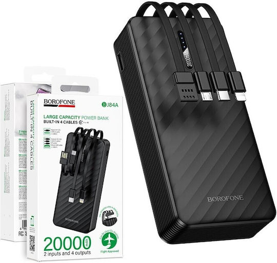 Borofone BJ84 Power Bank 10000mAh 10W Black