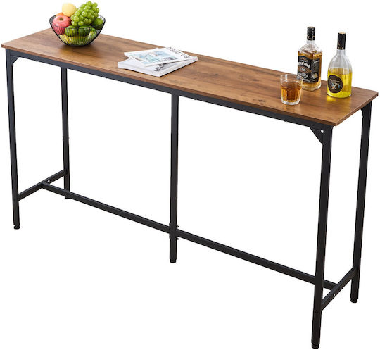 Black Bar Table Brown Black Bar Table Brown