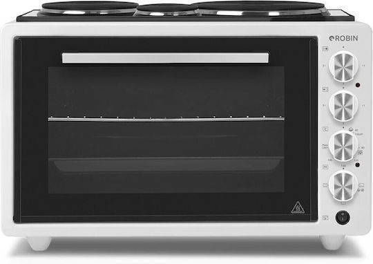 Robin Electric Countertop Oven 42lt Without Burners Beige