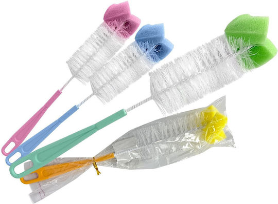HOMie Plastic Cleaning Brush with Handle