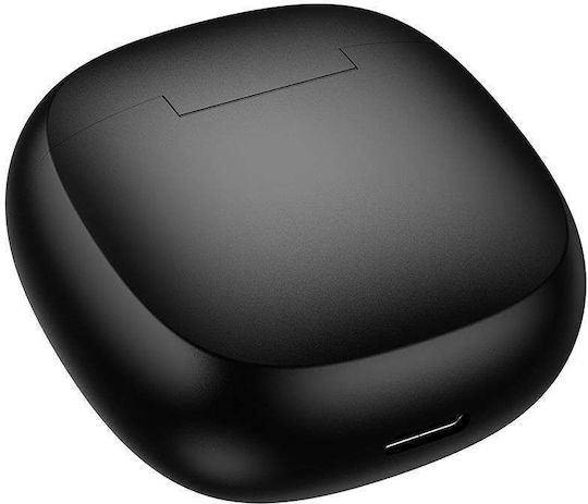 Hoco EQ33 Earbud Bluetooth Handsfree Earphones with Sweat Resistance and Charging Case Black