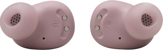 JBL Wave Buds 2 Bluetooth Handsfree Ακουστικά με Αντοχή στον Ιδρώτα και Θήκη Φόρτισης Ροζ