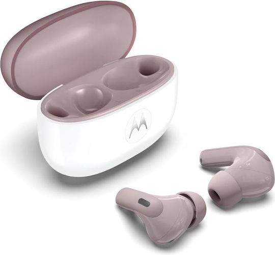 Motorola Moto Buds 2 Bluetooth Handsfree Ακουστικά με Αντοχή στον Ιδρώτα και Θήκη Φόρτισης PANTONE Violet Ice