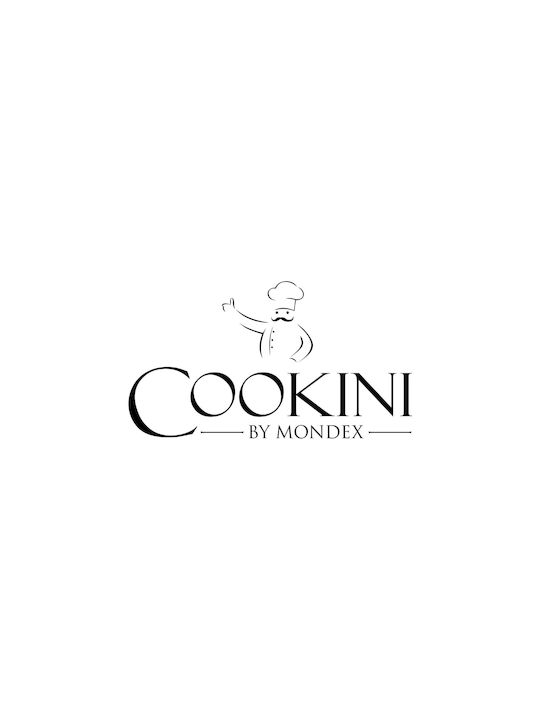 Cookini Ποτηρόπανο σε Μαύρο Χρώμα 60x40cm