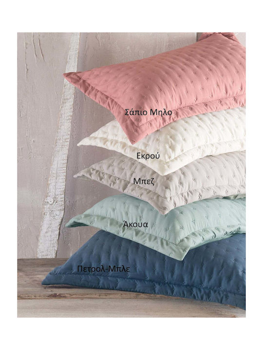 Rythmos Rythmos Tagesdecken Übergröße Microsatin Beiges 240x260cm 3 Stück