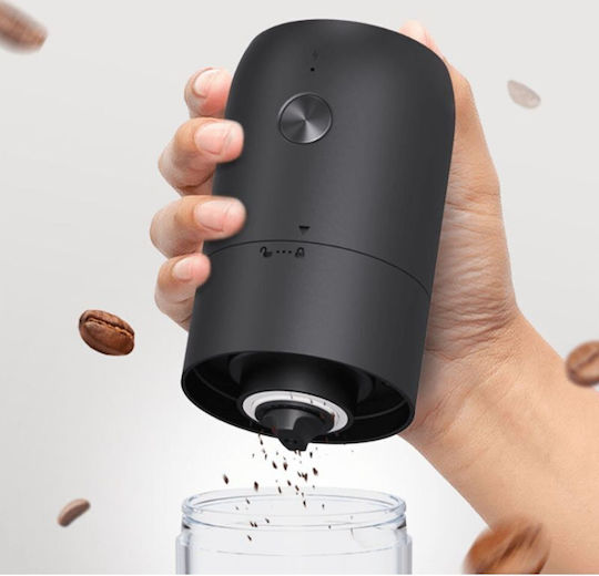 Electric Coffee Grinder for 30gr Beans Black