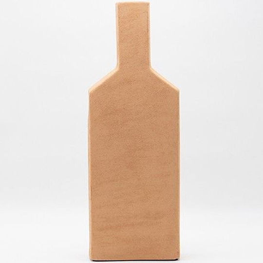 Decorative Vase Beige 16x6.5x48cm