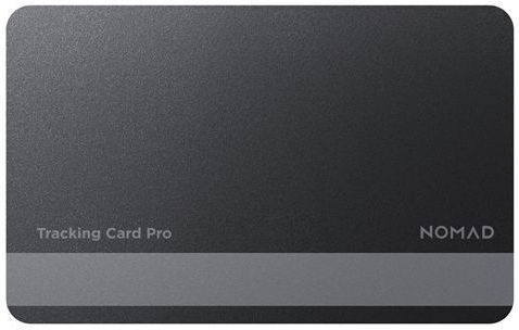 Nomad Tracking Card Pro Apple Find My Μαύρο Επαναφορτιζόμενο