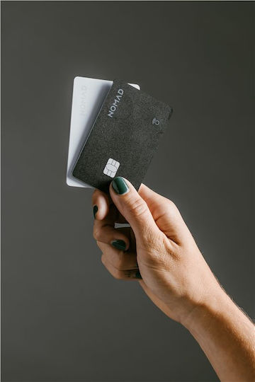 Nomad Tracking Card Pro Apple Find My Μαύρο Επαναφορτιζόμενο