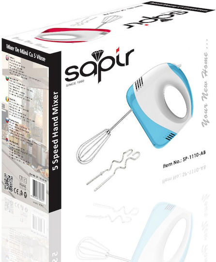 Sapir SP-1110-X Ръчен Миксер 150W Бял