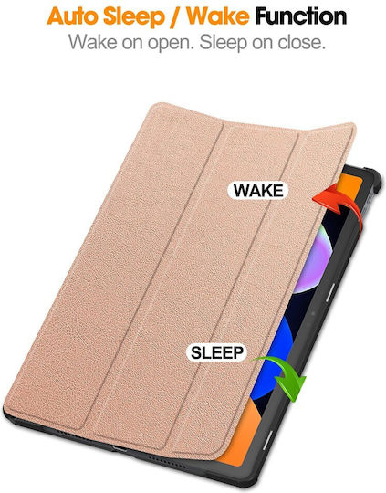 Θήκη Lenovo Idea Tab 11" 2025 Tb336fu Tb336zu Smartcase Θέση Γραφίδα Ροζ Ροζ Χρυσό