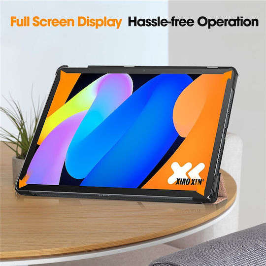 Θήκη Lenovo Idea Tab 11" 2025 Tb336fu Tb336zu Smartcase Θέση Γραφίδα Ροζ Ροζ Χρυσό