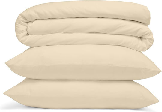 Set Huse Pentru Pilote Dublu 200x220cm Bej