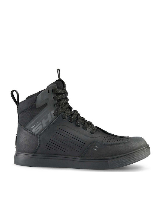 Shima Rebel WP Men's Waterproof Motorcycle Low Boots Black MPOT144