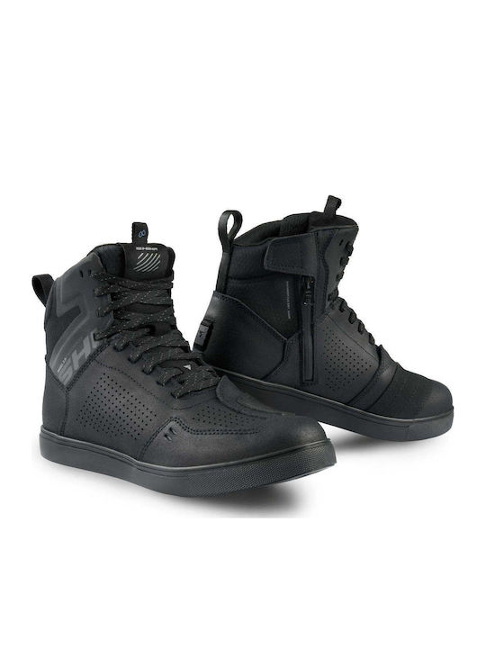 Shima Rebel WP Men's Waterproof Motorcycle Low Boots Black MPOT144