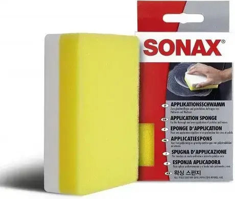 Sonax Polishing Compound and Wax Application Sponge