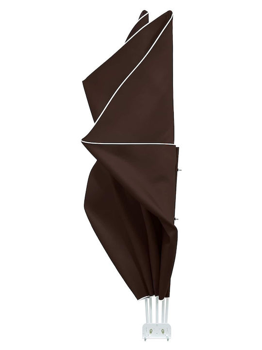 vidaXL Copertină Laterală Terasă Maro 1.5x3m