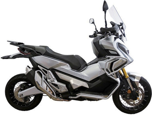 Motorcycle Engine Guards High+Low Rdmoto Honda X-adv 17-20 Silver