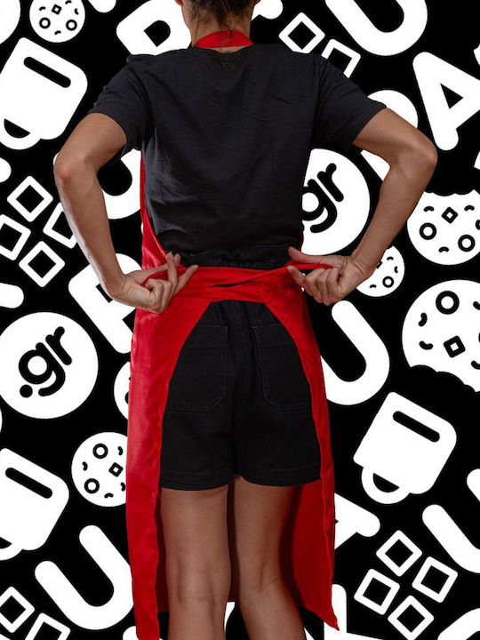 Koupakoupa Pasok The Orthodox Kitchen Apron Red 22x40cm