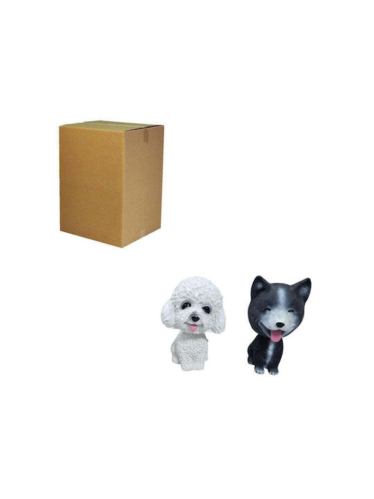 Decorative Miniature Dog Figurine Moving Head Mini Dog Dashboard Ornament Bobble Head Puppy Tf208393
