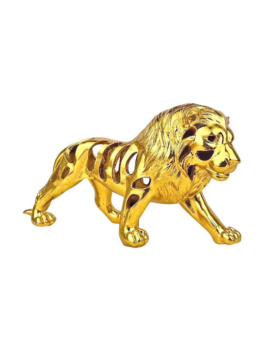 Table Decorative Lion Gold 35x12x19.5cm 12930 752-11578