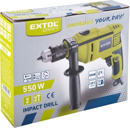 Ciocan Rotopercutor Extol Craft 401163 550w Complet Metalic