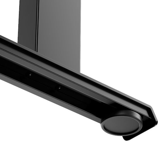ErgoAction Solid Rock Klappbare Schreibtischbasis Metallisch Weiß 100x80x62cm