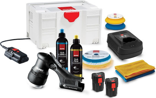 Rupes Mini Ibrid Rotary Polisher 18V 2x2.5Ah with Speed Control