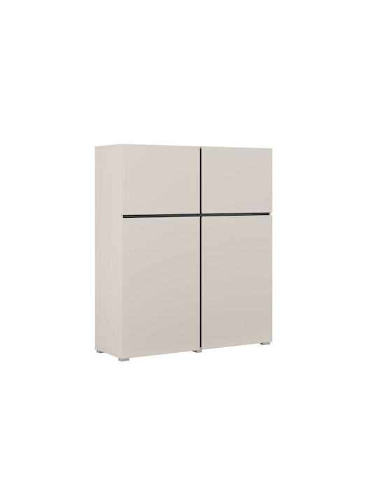 Alfere 105 Holz Sideboard Kaschmir 119x40x139cm