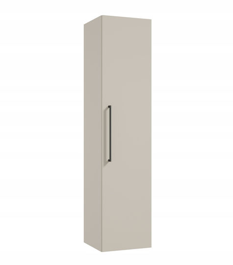 Deftrans Στήλη Μπάνιου Τοίχου 33x28.5x140cm Μαύρη