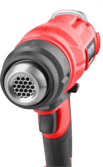 Extol 8891866 Pistol termic 20V cu control de temperatură până la 550°C
