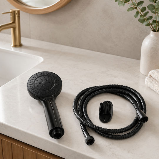 MRShome Handheld Showerhead with Spiral