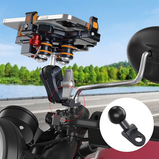 LanParte Balls for Motorcycle Mobile Mount