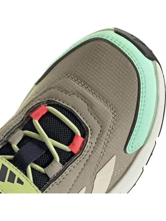 Kids Hiking Shoes Terrex Anylander Beige