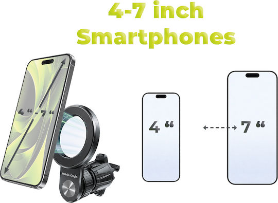 Mobile Origin Ca31 Magnetic Car Holder Ca31 Magsafe Compatible Mo-mgch-ca31
