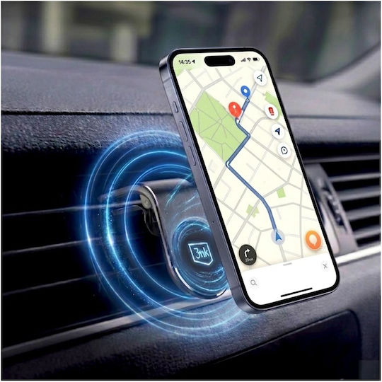 3MK Car Mobile Mount with Magnet Black